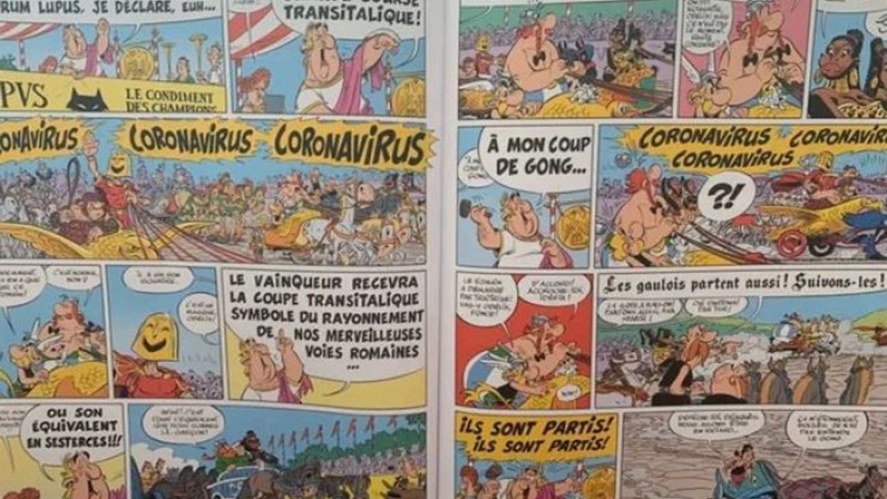 Asterix nedir? Koronavirüs ilk Asterix'de ortaya çıkmış!