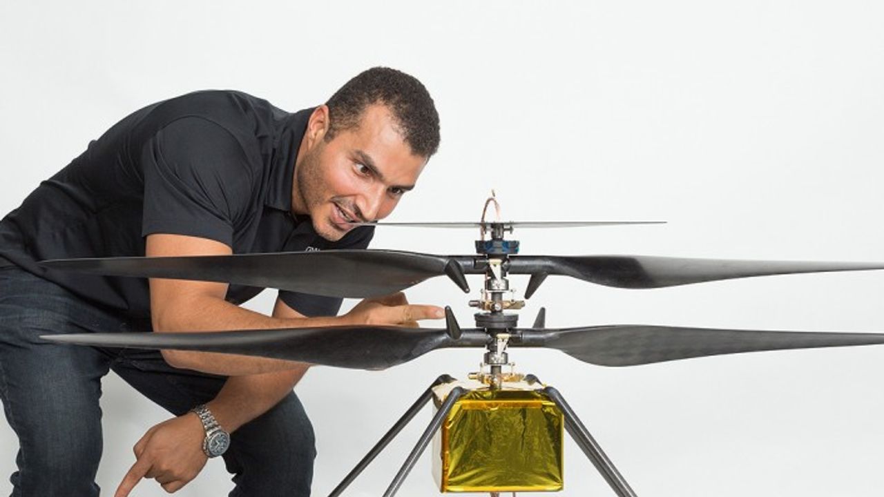 NASA’da Ingenuity helikopterini tasarlayan Filistinli Elbasyouni: Onur duyuyorum