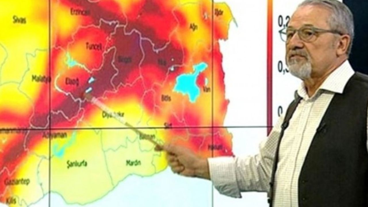 Malatya depreminden sonra Prof. Dr. Naci Görür'den korkutan açıklama: Riskli olan bölgeyi gösterdi 