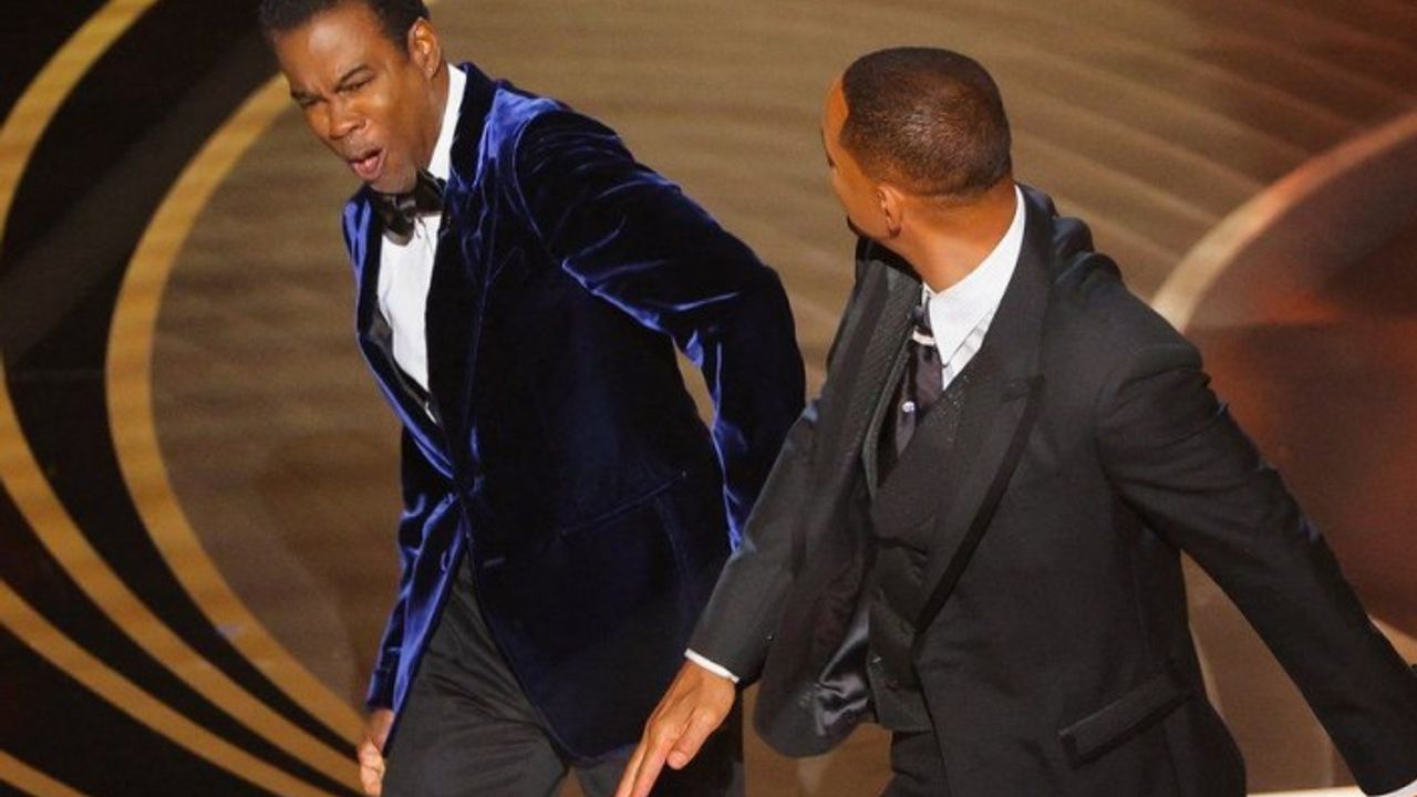 Oscar törenine karısıyla ilgili konuşulmasına kızan Will Smith'in Chris Rock'a attığı tokat damgasını vurdu