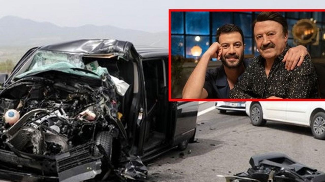 Ünlü şarkıcı Selami Şahin'in oğlu Fikret Emirhan Şahin trafik kazası geçirdi: 4 yaralı!