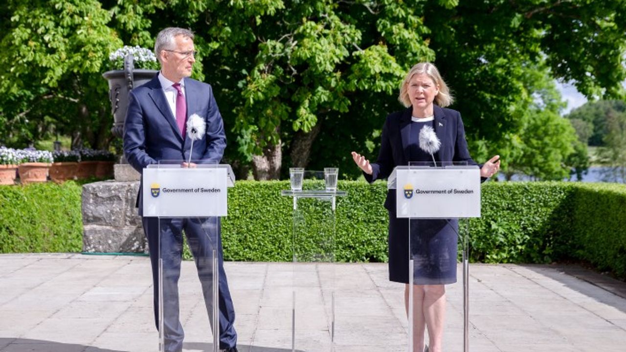 NATO Genel Sekreteri Stoltenberg ve İsveç Başbakanı Andersson'dan Türkiye açıklaması