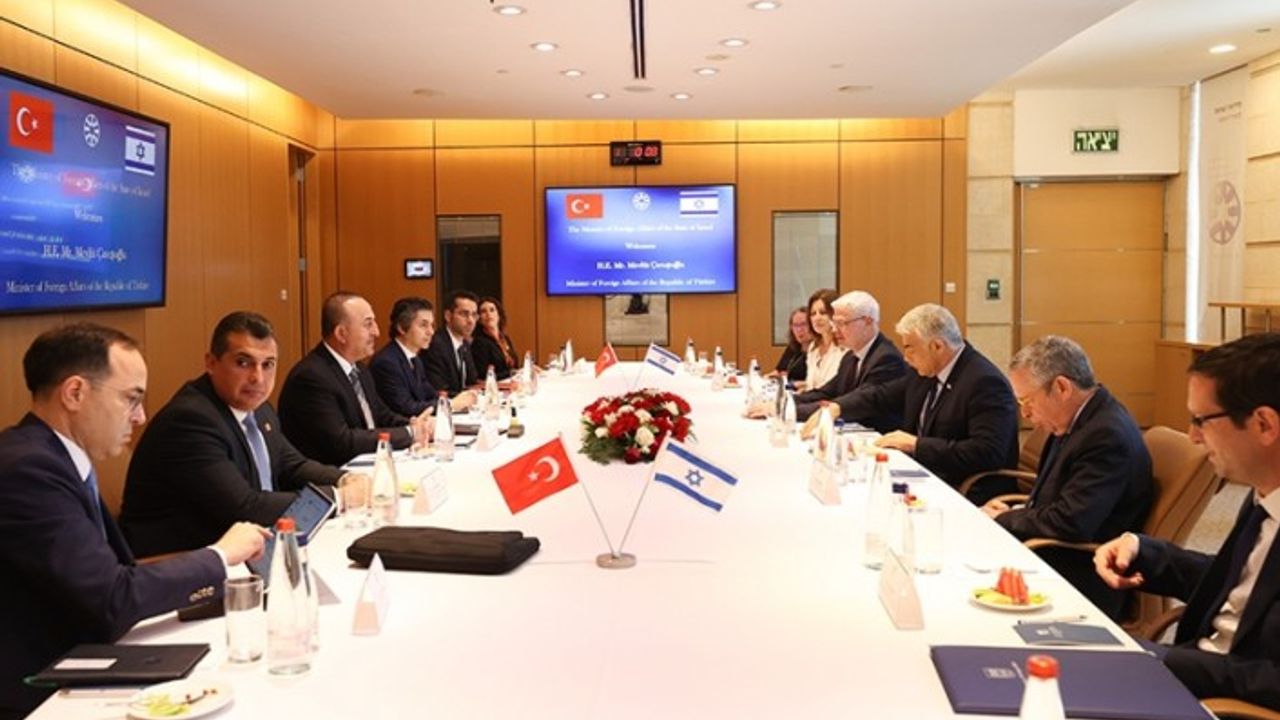 Türkiye-İsrail normalleşmesinde yeni aşama: Çavuşoğlu’nun ziyareti
