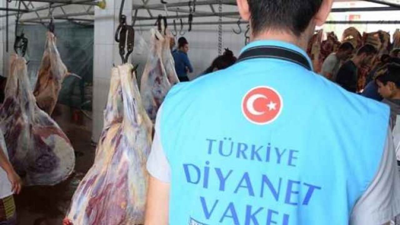 Türkiye Diyanet Vakfı, dünyada her ülkeye kurban bağış paketi dağıtacak