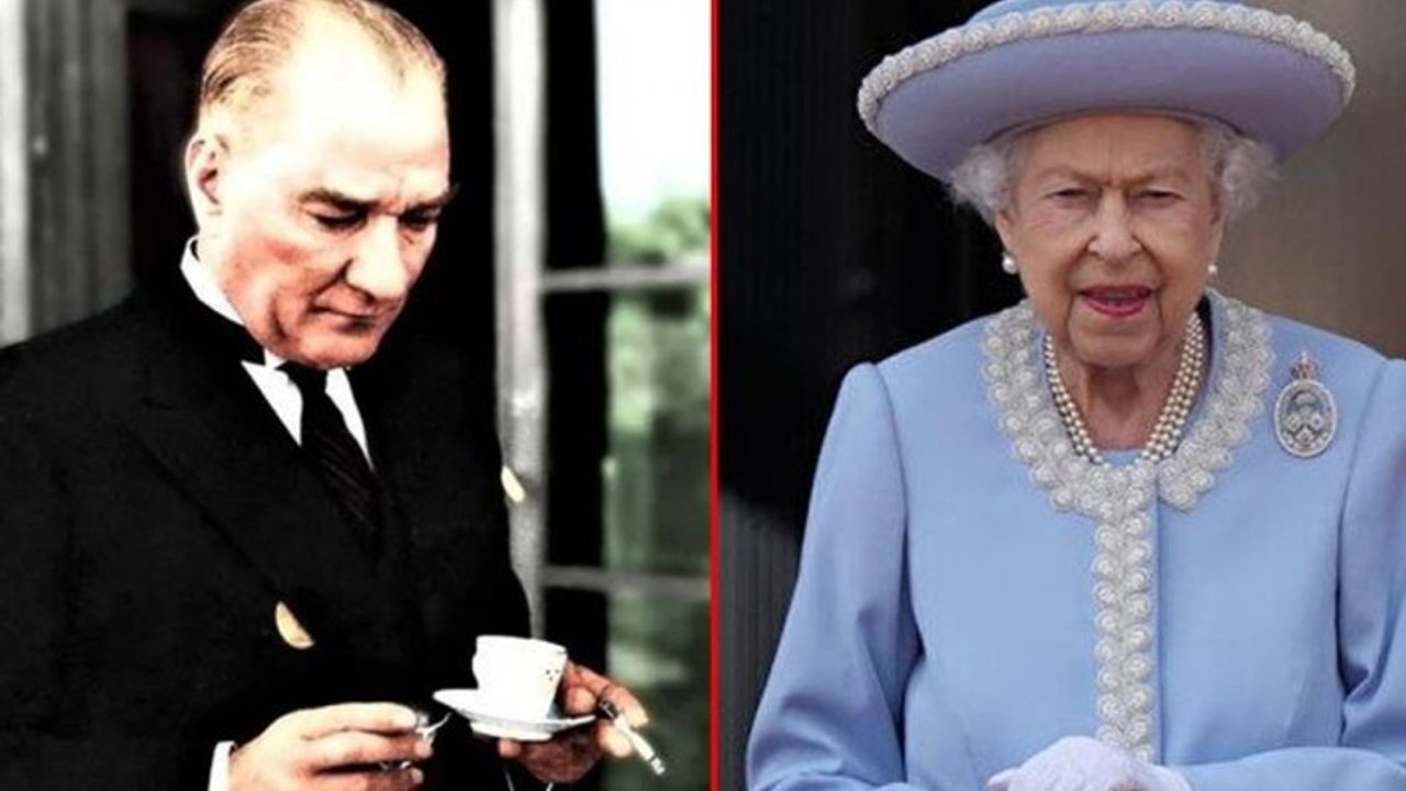 Unutulmaz anısı tekrar paylaşıldı: Hayatını kaybeden İngiltere Kraliçesi Elizabeth'in Atatürk'le ilgili sözleri gündem oldu