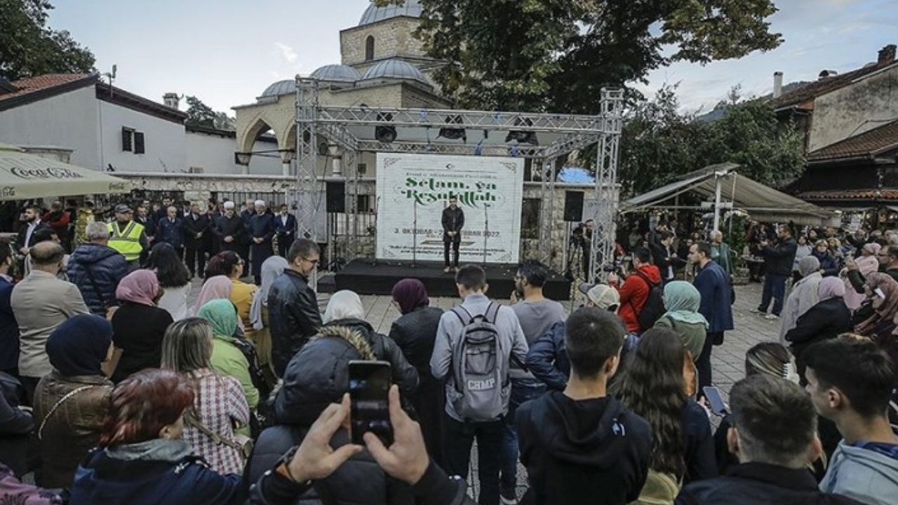 Bosna Hersek'te "Selam ya Resulallah" etkinliği başladı
