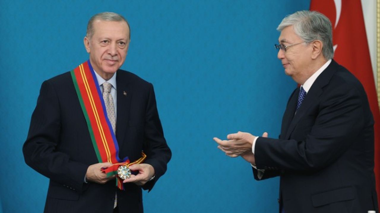 Cumhurbaşkanı Erdoğan'a Kazakistan'da şaşırtan sürpriz: Ne diyeceğimi bilemedim