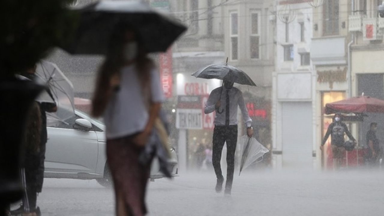 Meteoroloji açıkladı: 8 ilde sağanak yağış