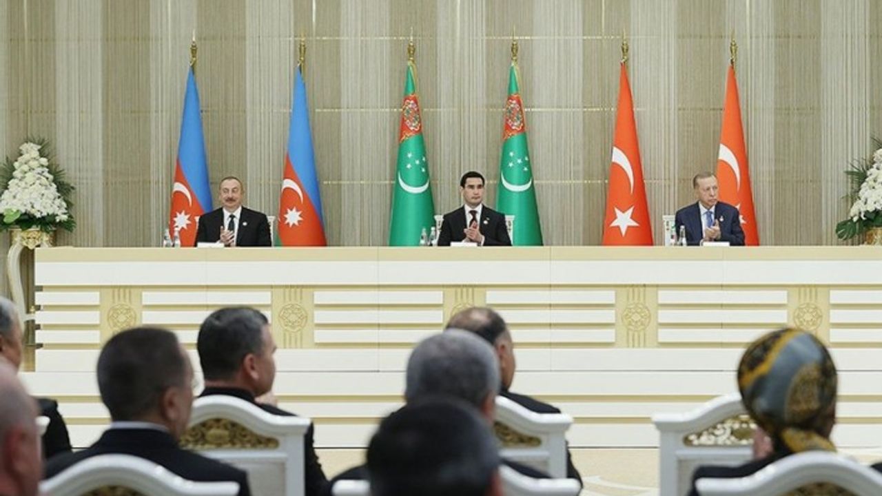 Türkiye-Azerbaycan-Türkmenistan Zirvesi'nin ortak bildirisi yayımlandı