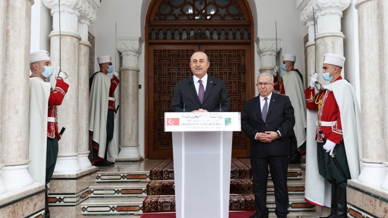Çavuşoğlu Cezayir'de konuştu: Aynı çizgideyiz