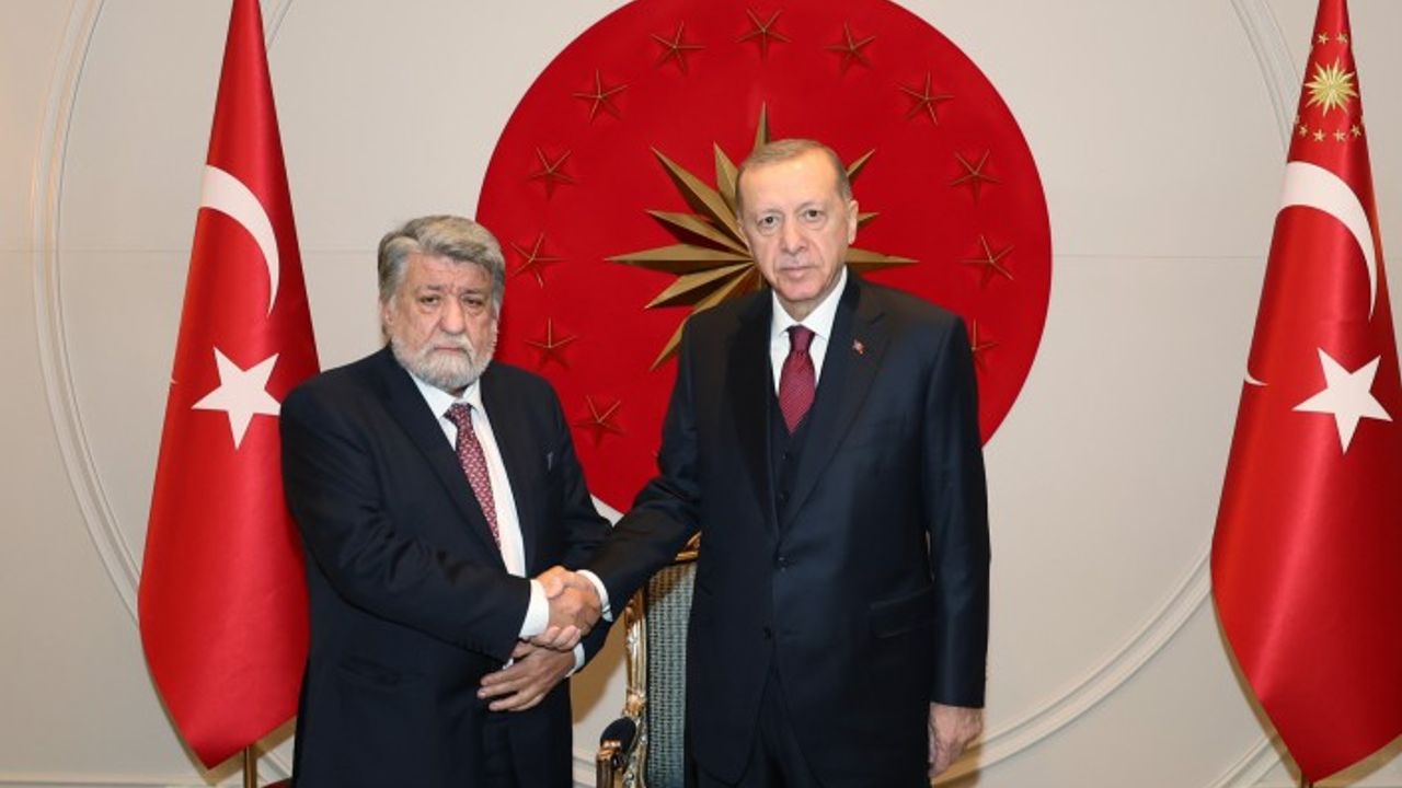 Cumhurbaşkanı Erdoğan, Bulgaristan Ulusal Meclisi Başkanı Raşidov ile görüştü