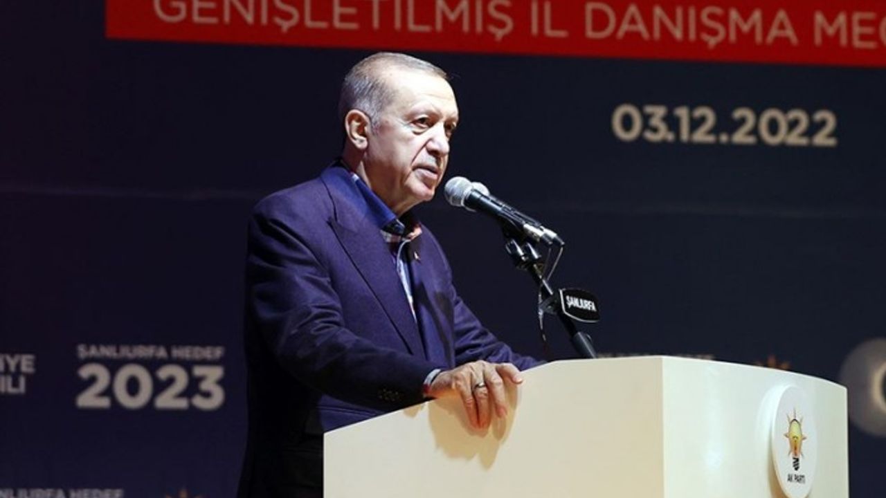 Cumhurbaşkanı Erdoğan müjdeyi Şanlıurfa'dan verdi