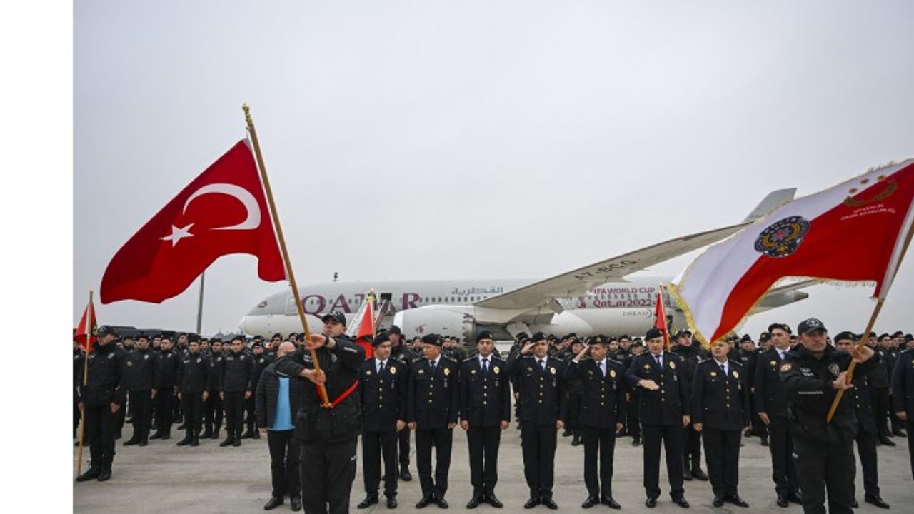Dünya Kupası'nda görev yapan Türk Polis Görev Gücü yurda döndü