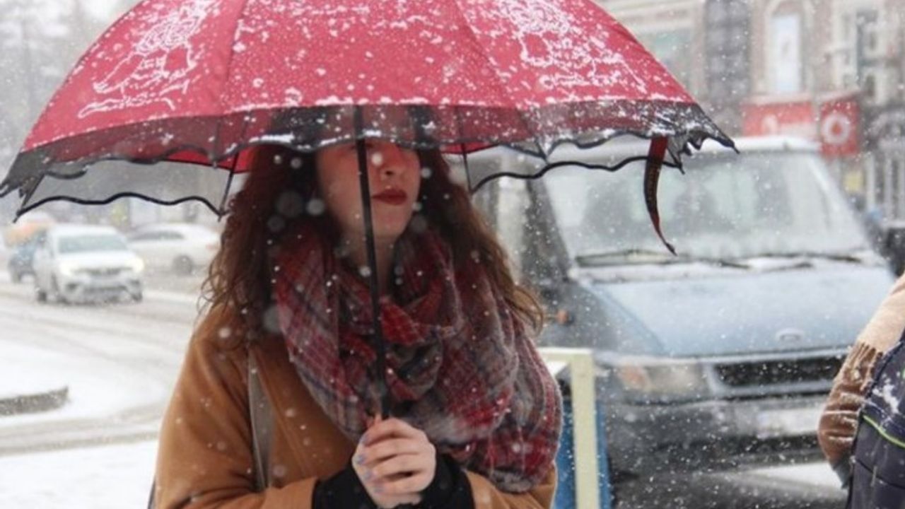 Meteoroloji bu şehirlerde yaşayanları uyardı: Yağmur da yağacak, kar da