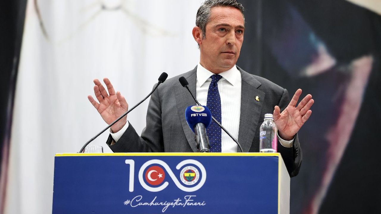 Fenerbahçe ligden çekiliyor mu? Ali Koç'tan flaş açıklama