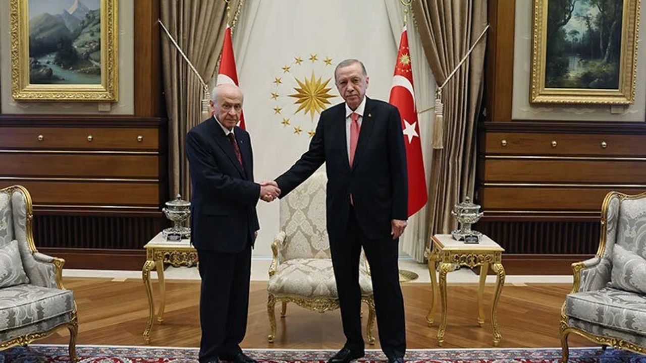 Külliye'de kritik görüşme: Erdoğan, Bahçeli'yi kabul etti