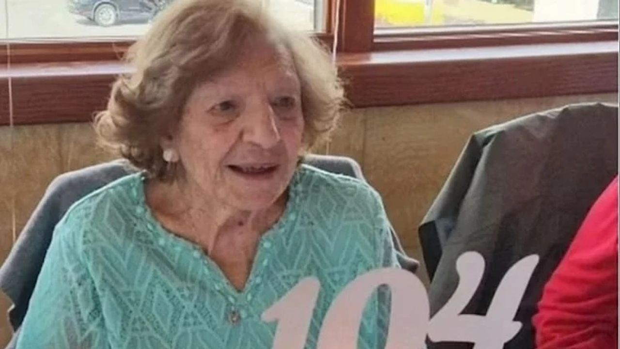 104 yaşındaki kadın uzun yaşamın sırrını açıkladı