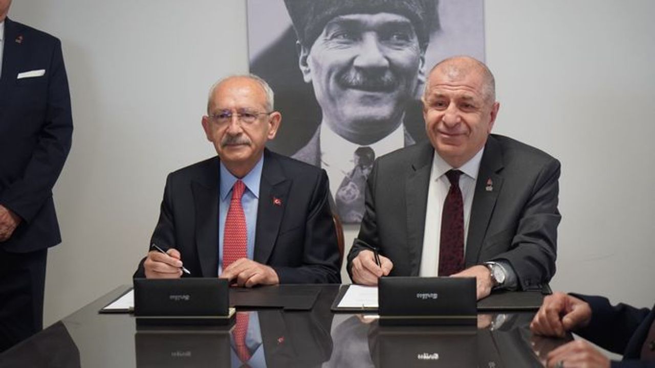 İşte Kılıçdaroğlu ile Özdağ'ın imzaladığı 7 maddelik protokol. Bakanlık da verilecek