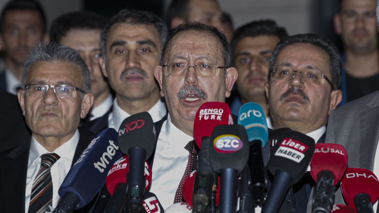 YSK Başkanı Yener'den seçim sonuçları açıklaması: Kim ne kadar oy aldı?
