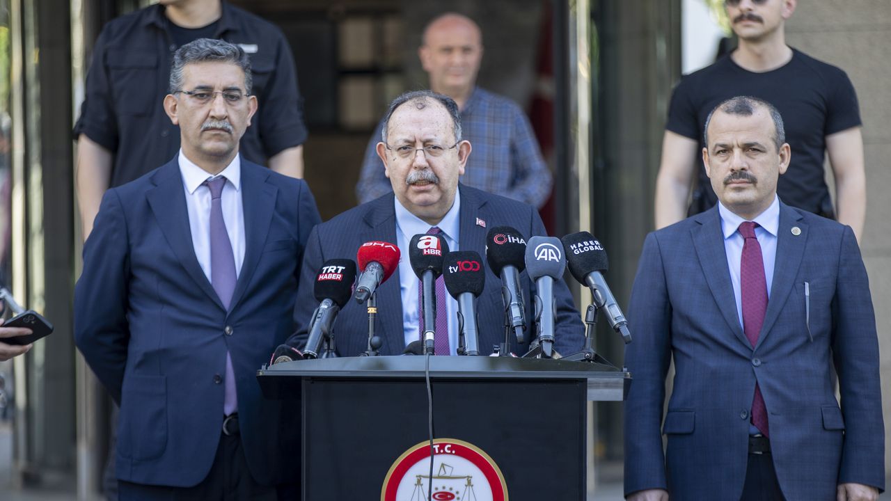 YSK Başkanı Yener'den seçim sonuçlarına yapılan itirazlara ilişkin flaş açıklama