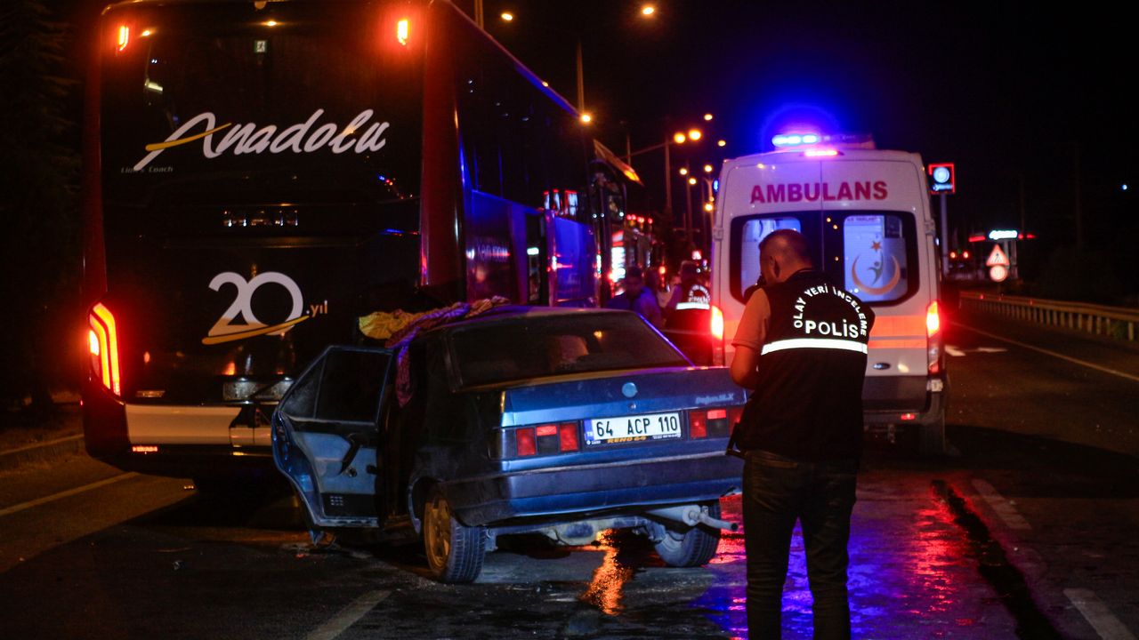 Uşak'ta kaza: Osman Karademir öldü