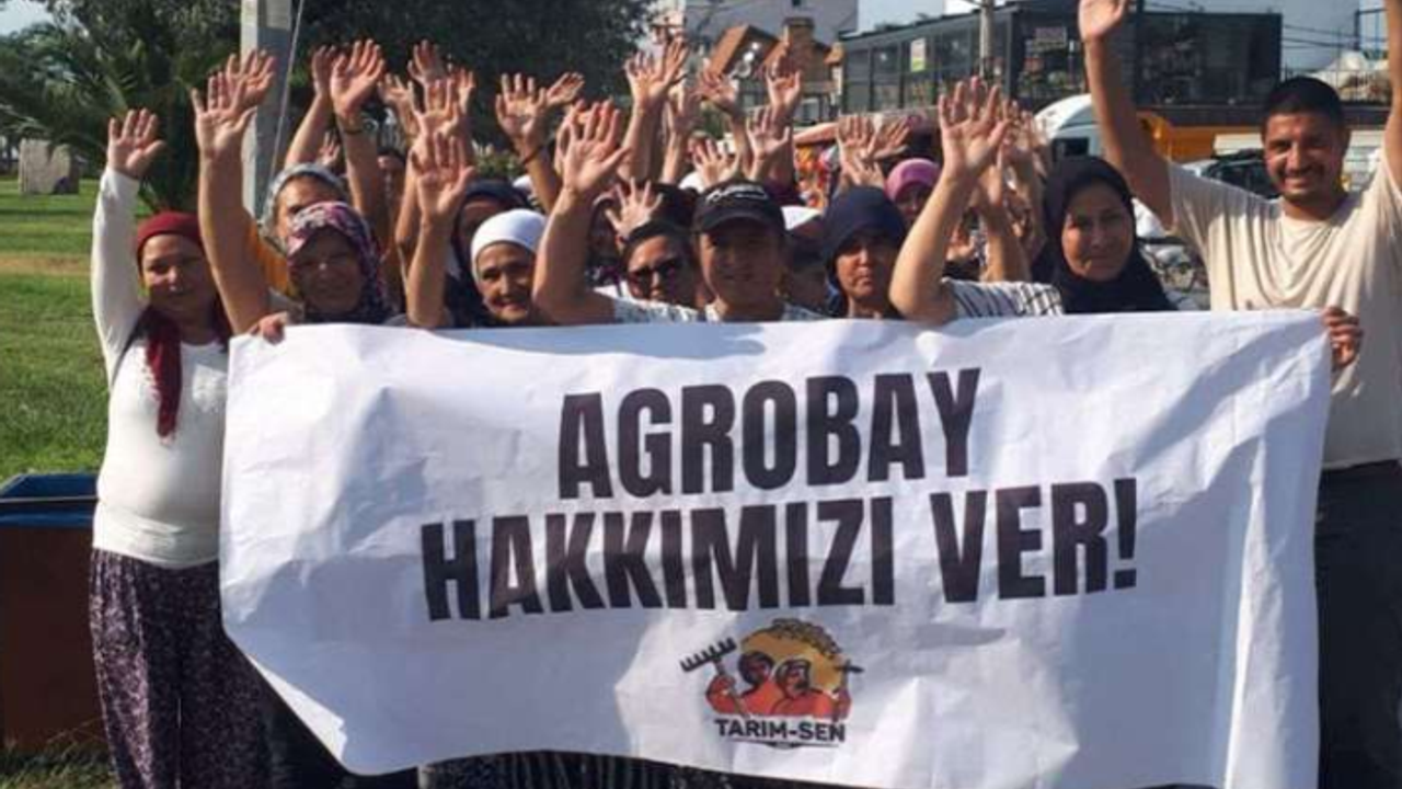 Agrobay İşçilerine, Türkiye Gazeteciler Sendikası'ndan destek