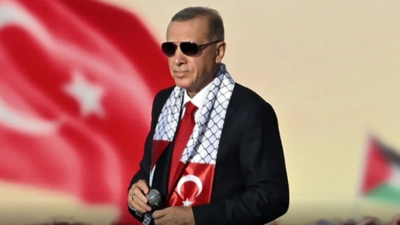 Erdoğan'ın konuşmasını bölen slogan! 'Mehmetçik Gazze'ye'