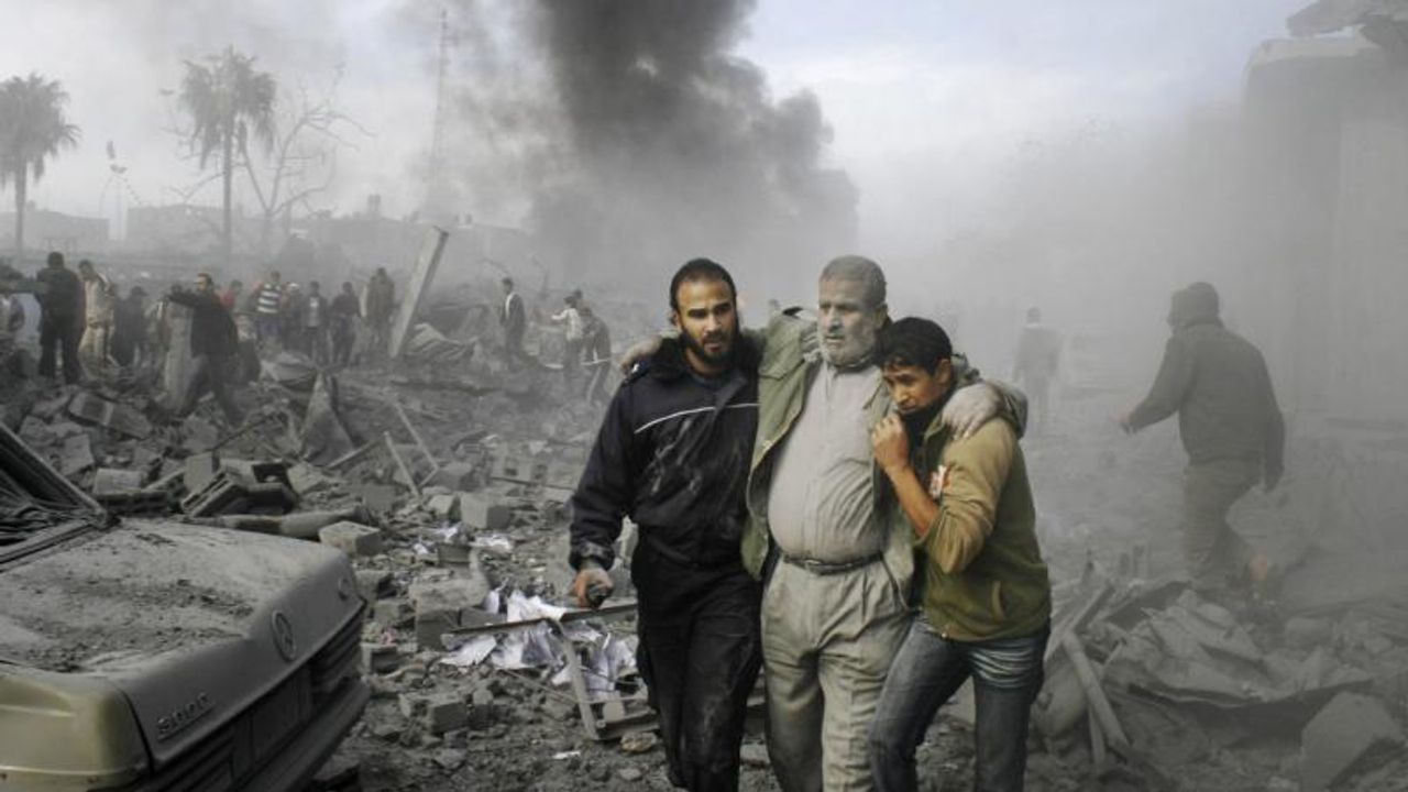 Gazze'de acı tablo! İsrail Gazze'yi aralıksız vuruyor,can kayıbları artıyor