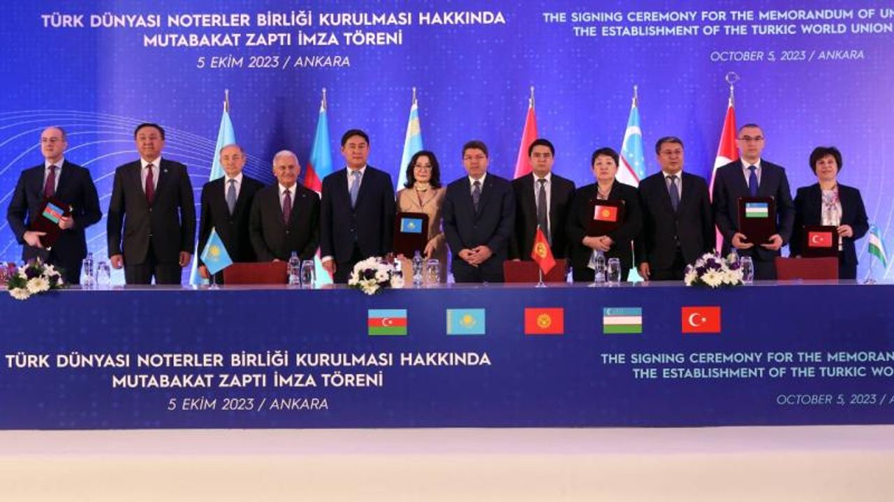 Türk Dünyası Noterler Birliği kuruldu