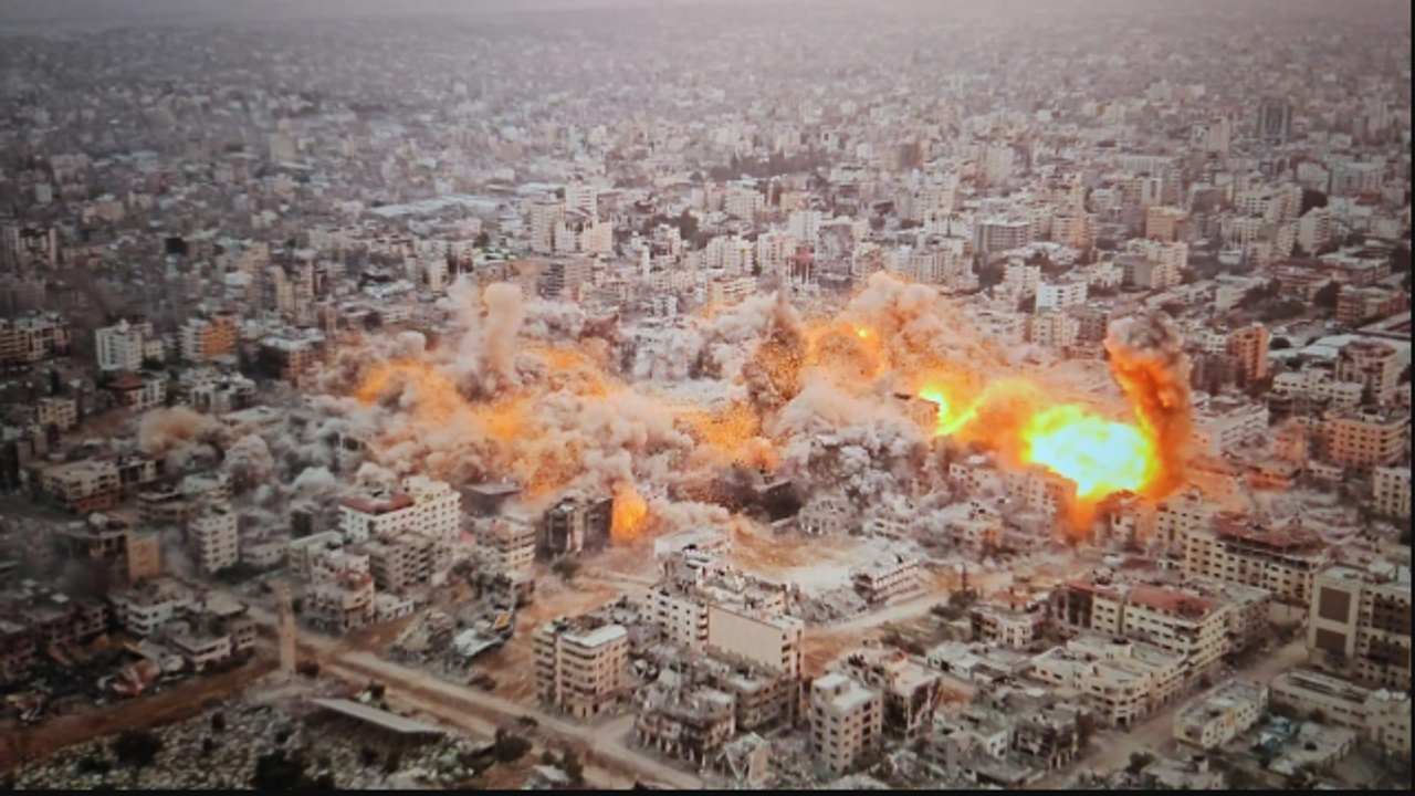 İsrail, Filistin devlet kurumlarının bulunduğu bölgeyi bombaladı!