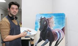 Down sendromlu ressam 20 portre siparişi aldı