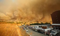 Çanakkale'de yangın 3. gününde. Alevler yine yükseldi. Boğaz gemi trafiğine kapandı