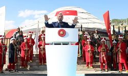 Cumhurbaşkanı Erdoğan: Ecdadın zaferlerini şeref madalyası olarak göğsümüzde iftiharla taşıyoruz