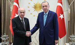 Ankara'da sürpriz zirve. Erdoğan, Bahçeli ile görüştü