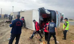 Merzifon'dan acı haber: Otobüs devrildi. 5 kişi öldü 30 kişi yaralandı