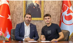 Genç futbolcu, Trabzonspor'a imzayı attı.