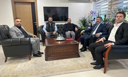 Ferhat Aydoğan Çalışma ve Sosyal Güvenlik Bakan Yardımcısı Ahmet Aydın’ı ziyaret etti
