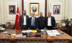 Adalet Bakan Yardımcısı Ramazan Can’ı makamında gazeteci Aydoğan ziyaret etti