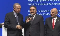 Erdoğan'ın mikrofon uzattığı adayın sözleri salonda alkış tufanı koparttı!