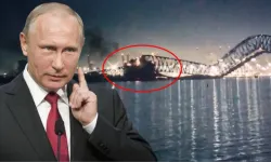 ABD'de yıkılan köprünün görüntüleri paylaşıldı: Detayı fark edenler Putin'i işaret etti!