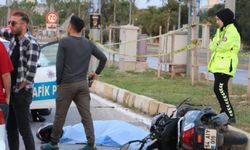 Antalya'da 15 yaşındaki sürücünün kamyonla çarptığı motosikletli Tolunay Tatar öldü