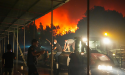 İzmir'in Selçuk ve Menderes ilçelerinde yangın!