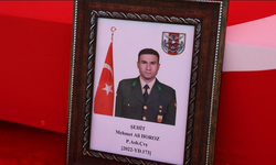 Şehit Piyade Astsubay Çavuş Mehmet Ali Horoz, son yolculuğuna uğurlandı!