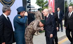 Özel Harekat Başkanı Süleyman Karadeniz Devlet Bahçeli'yi böyle karşıladı