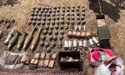 Irak'ın kuzeyinde sığınakta çok sayıda silah ele geçirdi!