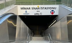 M9 metro hattında 'Mimar Sinan İstasyonu' hizmete girdi