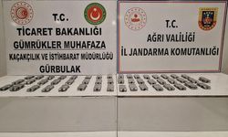 Ağrı'da tırda binlerce sentetik uyuşturucu hap ele geçirildi