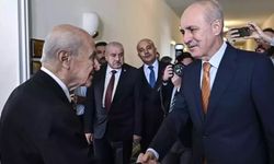 TBMM Başkanı Kurtulmuş'tan MHP Genel Başkanı Bahçeli'ye ziyaret