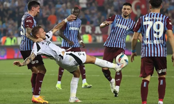 Trabzonspor ile Beşiktaş berabere kaldı: Visca'dan tarihi kırmızı kart!