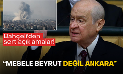 Bahçeli'den sert açıklamalar: "Bugünün meselesi Beyrut değil Ankara'dır"